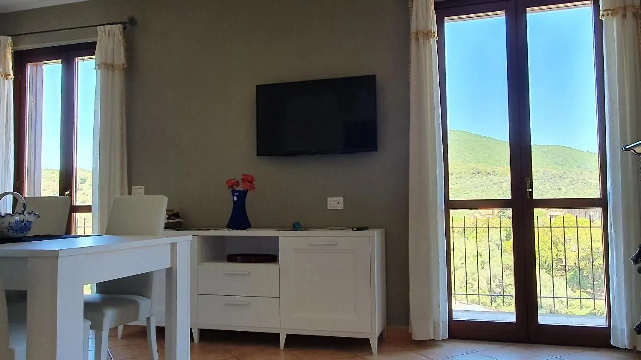 Delizioso Appartamento A Capalbio Con Vista